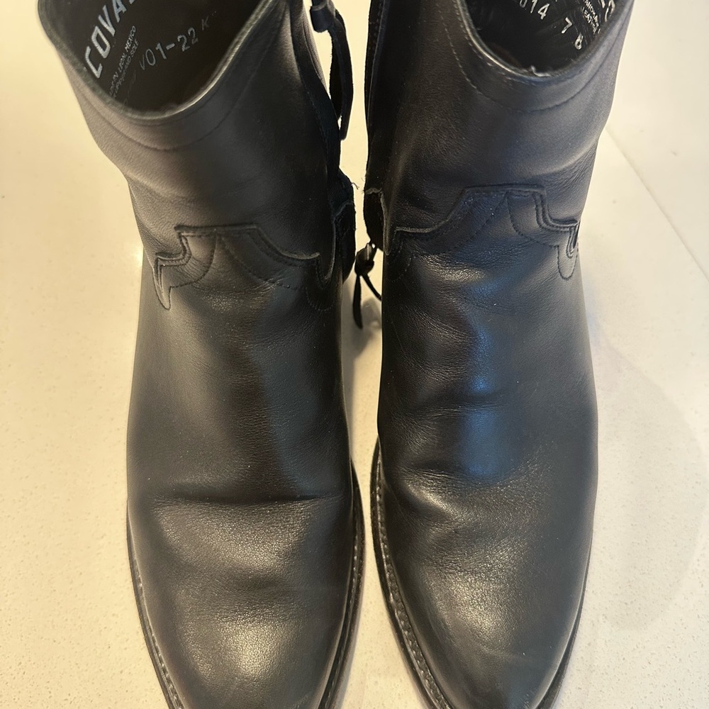 Black Leather Boots
